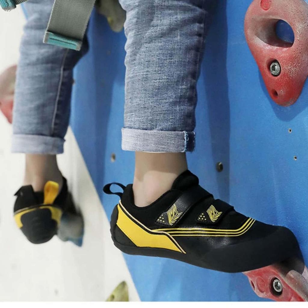 Boulderschuhe Kletterschuhe Leicht Atmungsaktiv Unisex Schwarz [MYSXSWHL] 23-27.5cm Rutschfest Anfänger/Fortgeschrittene (26cm)