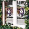 Creative Magic Snowman Christmas Atmosphere Home Glass Window Stickers