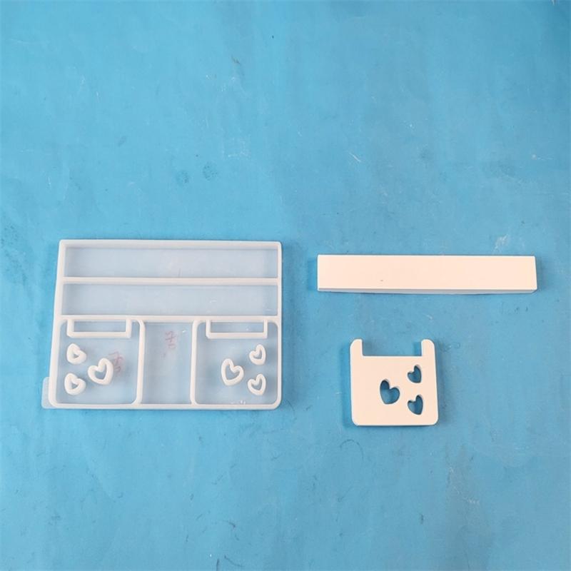 Bench Shaped Candle Holder Molds Bench Candlesticks Molds for Making Candle Holder Gypsum Decorations Christmas Gift