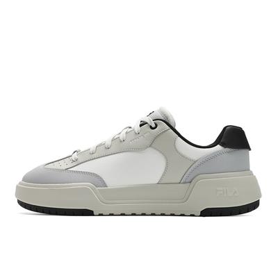 Dinamica Casual Classic Retro Simple Versatile Wear-Resistant Low-Top Skate Shoes Men Sneaker White Gray F12M542204FSV