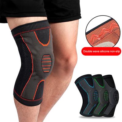 1Pcs Knee Brace Compression Sleeve Support with Patella Gel Pads , Side Stabilizers Pads for Running,Arthritis,Joint Pain Relief