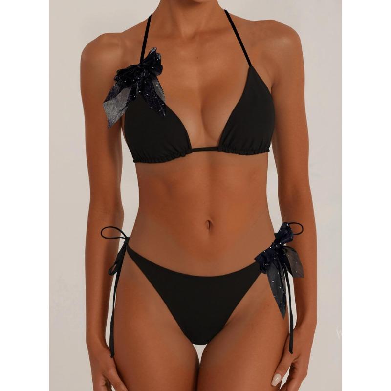 Nové dámské šněrovací bikiny Plavky Prémiové plavky Sexy plážový oblek Letní móda