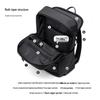 POLO Herren Rucksack für Business-Laptop mit großem Fassungsvermögen