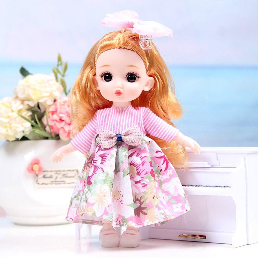 Princess Dolls Toys Mini Multi Joint Doll Toy Set Movable Jointed Princess Dolls Molly Girls' Doll