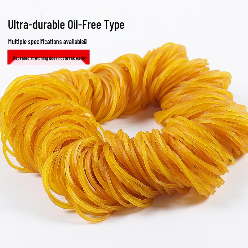 High-Temperature, Corrosion-Resistant Cowhide Rubber Bands for Office Use