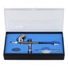 Dual Action Airbrush Kit 0.2 to 0.3mm Nozzle Diameter Airbrush Spraying Gun Set for Painting Decoration 7CC Cup