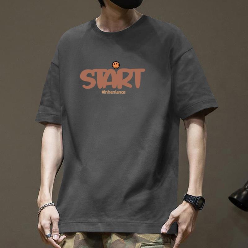 

Минималистичные спортивные футболки с принтом, мужские футболки с коротким рукавом, хлопковые летние топы 3XL