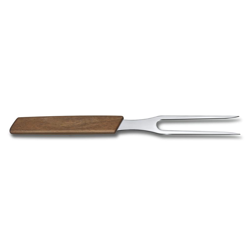 Victorinox Carving Fork 15cm Wood Swiss Modern Meat Beef BBQ 6.9030.15G