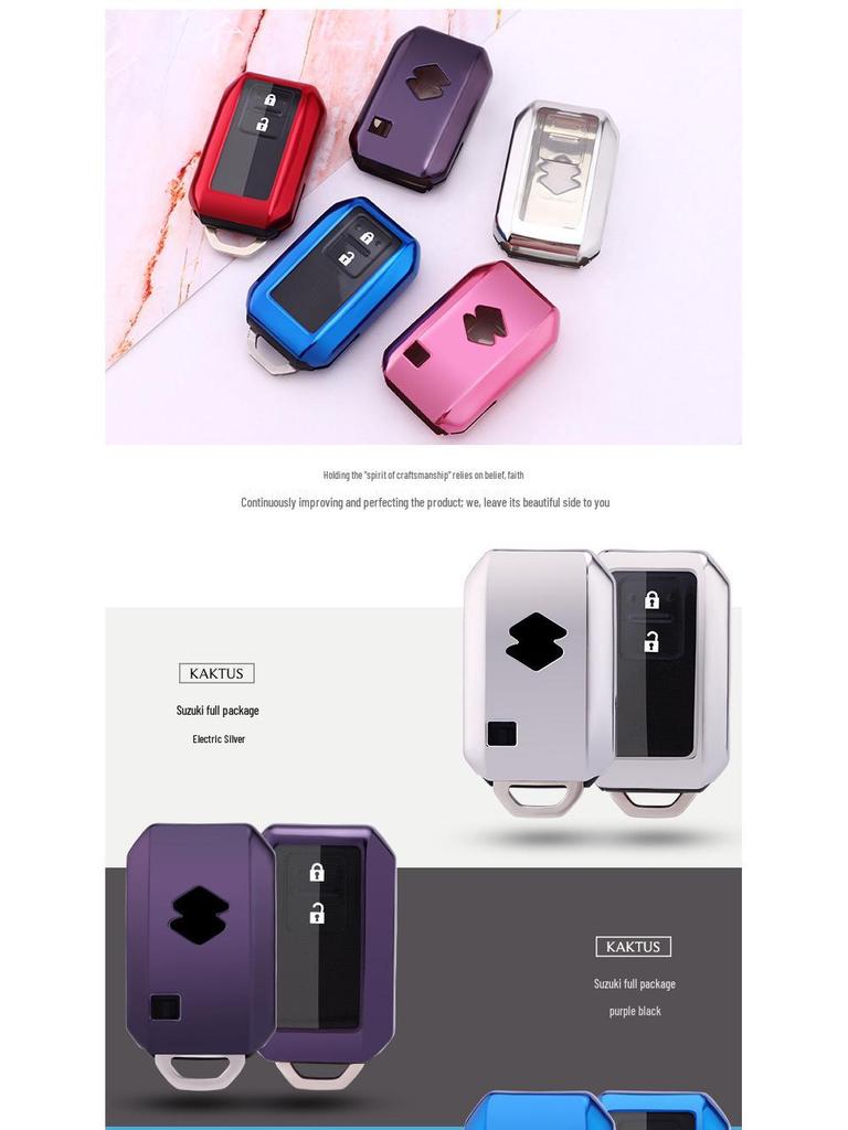 KAKTUS TPU Key Cover for Suzuki Jimny (Imported) - Full Protection with Buckle