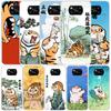 Cartoon Fat Tiger Soft Cover for Xiaomi Poco F7 Ultra X7 X6 X5 Pro M7 Phone Case Redmi 15 15C 13 13C 12 12C 10 10C Print Shell P