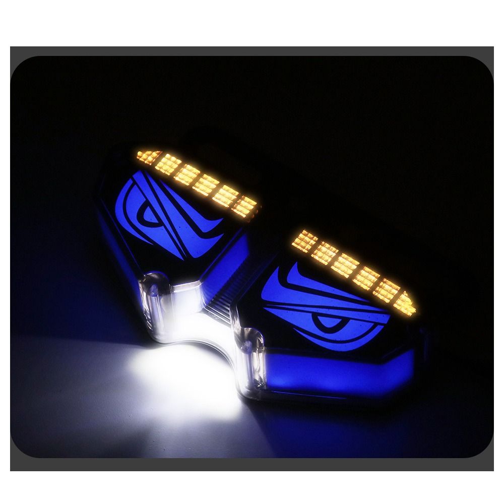 12-24V Truck Taillight Multi-Mode Side Signal Light Creative Safety Warning Lamps Car Decor
