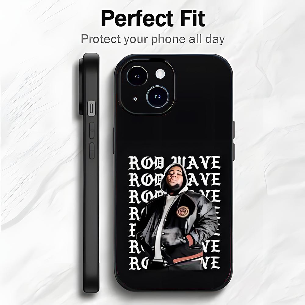 Soulful Melodic American Singer R-Rod Wave Phone Case Phone Case Soft Packaging Lightweight For iPhone17 16 15 14 13ProMax