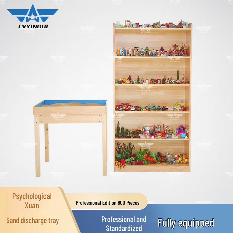 Green Camp Sandplay Psychotherapy Simulation Kit