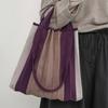 Pleatsmama Two Way Shopper Bag Purple