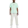 Nike Sportswear Essentials T Shirts Men's Mint Green Crew Neck Moderate Straight Fit DO7393-379