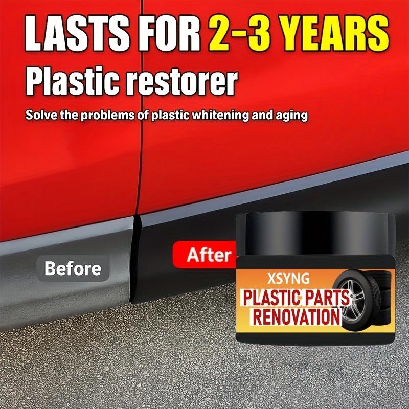 Vosk na renovaci plastů automobilů, Oprava škrábanců na náraznících a interiérech automobilů, Zvýrazňuje plasty a obnovuje je, Zabraňuje stárnutí