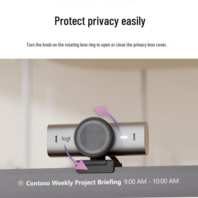 Logitech MX Brio 4K Ultra HD Webcam