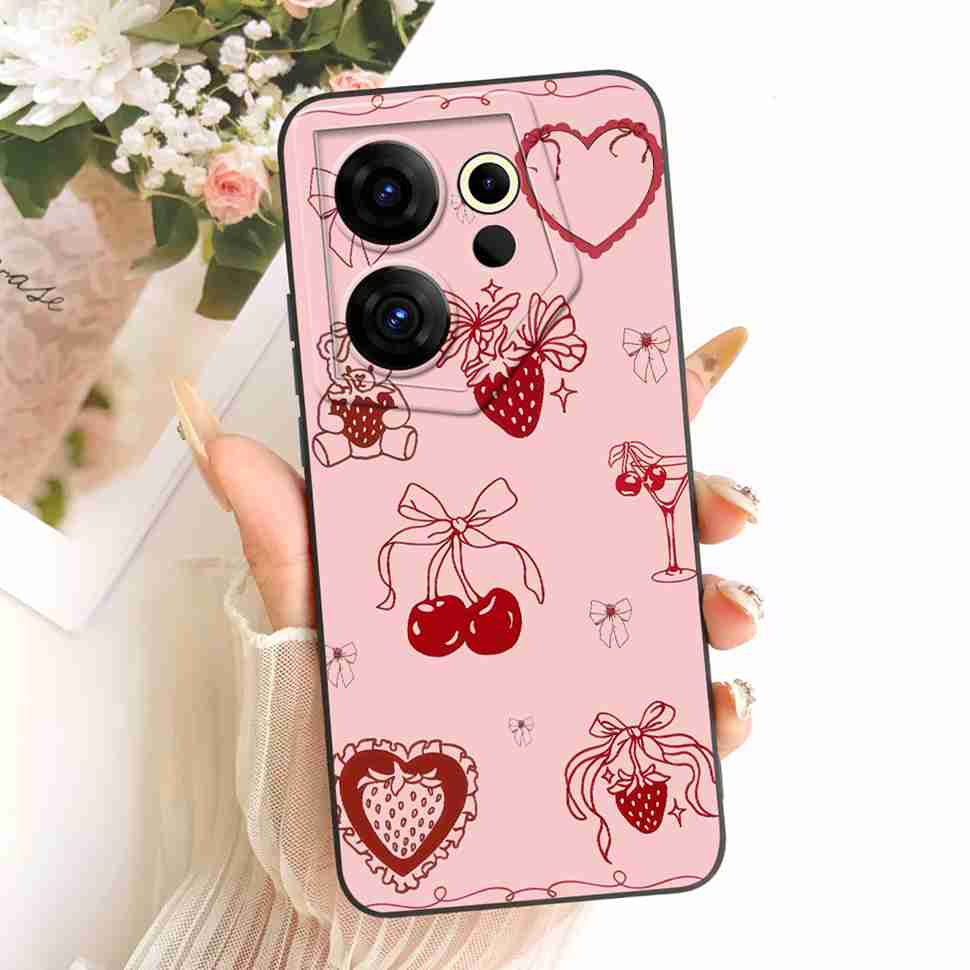 For Tecno Camon 20 Premier 5G Case CK9n Silicone Back Cover For Camon 20Premier 5G Simple Colorful Printing Phone Cases Fundas