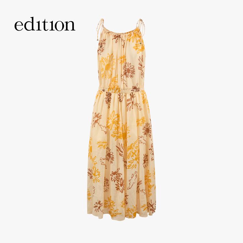 Edition Women's Printed Ramie Maxi Dress