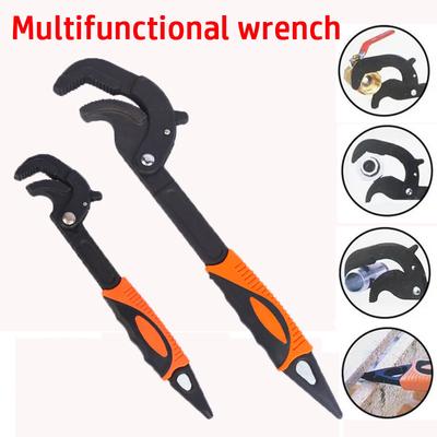 1 Stuk 14-30/30-60mm Universele Sleutel Pijpsleutel Open Bek Sleutel Koolstofstaal Snap Grip Gereedschap Loodgieter Multifunctioneel Handgereedschap
