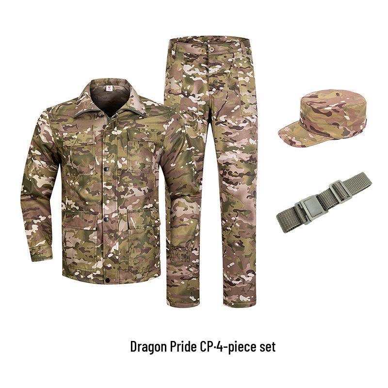 Tuta Mimetica Cema Kids: Uniforme da Addestramento Militare per Camp Estivo Invernale all'Aperto per Ragazzi Studenti Scolastici 190