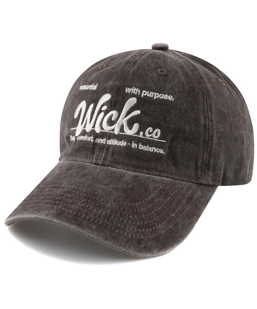 Wig Purpose Stone Washed Ball Cap