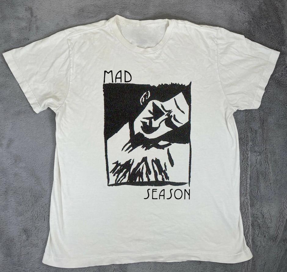 

Vtg Mad Season Band Unisex Short Sleeve T-shirt, size S-4XL L