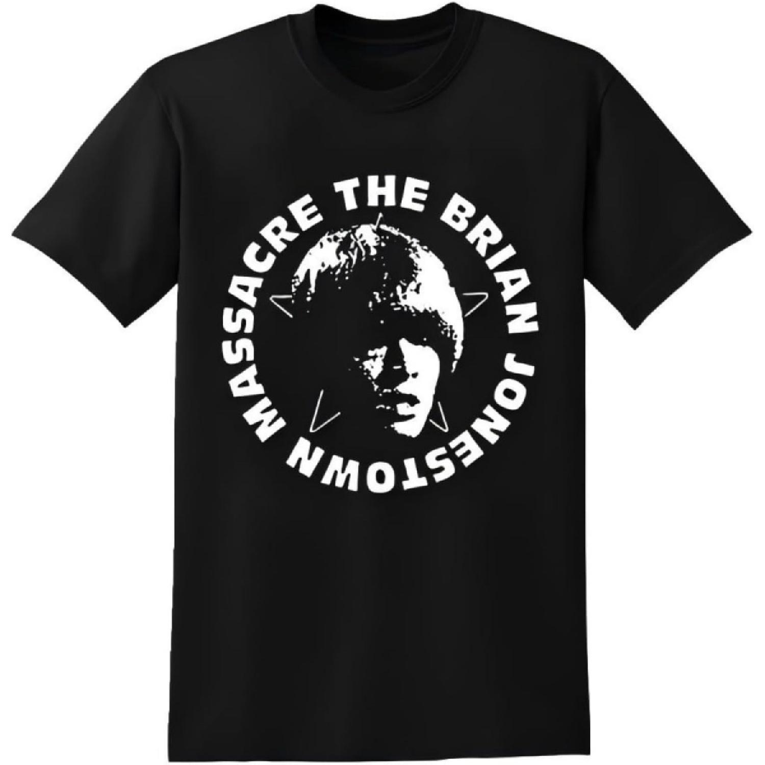 RFZCGTRHSEF Brian Jonestown Massacre Tour T-Shirt Unisex Tee Black S