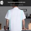 QIANYIYANG Summer Short Sleeve Chef Uniform