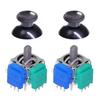 TMR Joystick Replacement Module for Xbox Series Elite JS13 Pro Thumbsticks Electromagnetic Stick Repair Module with Thumbstick Caps K-Silver One/Xbox