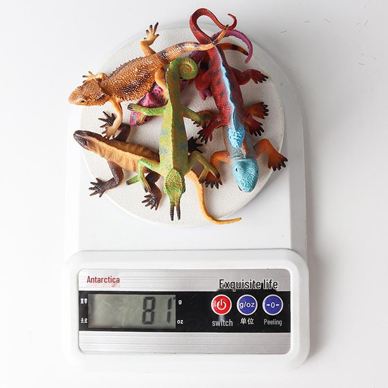 Color-Changing Dragon Lizard Toy: Children's Cognitive Crawling Animal Prank Gift Set
