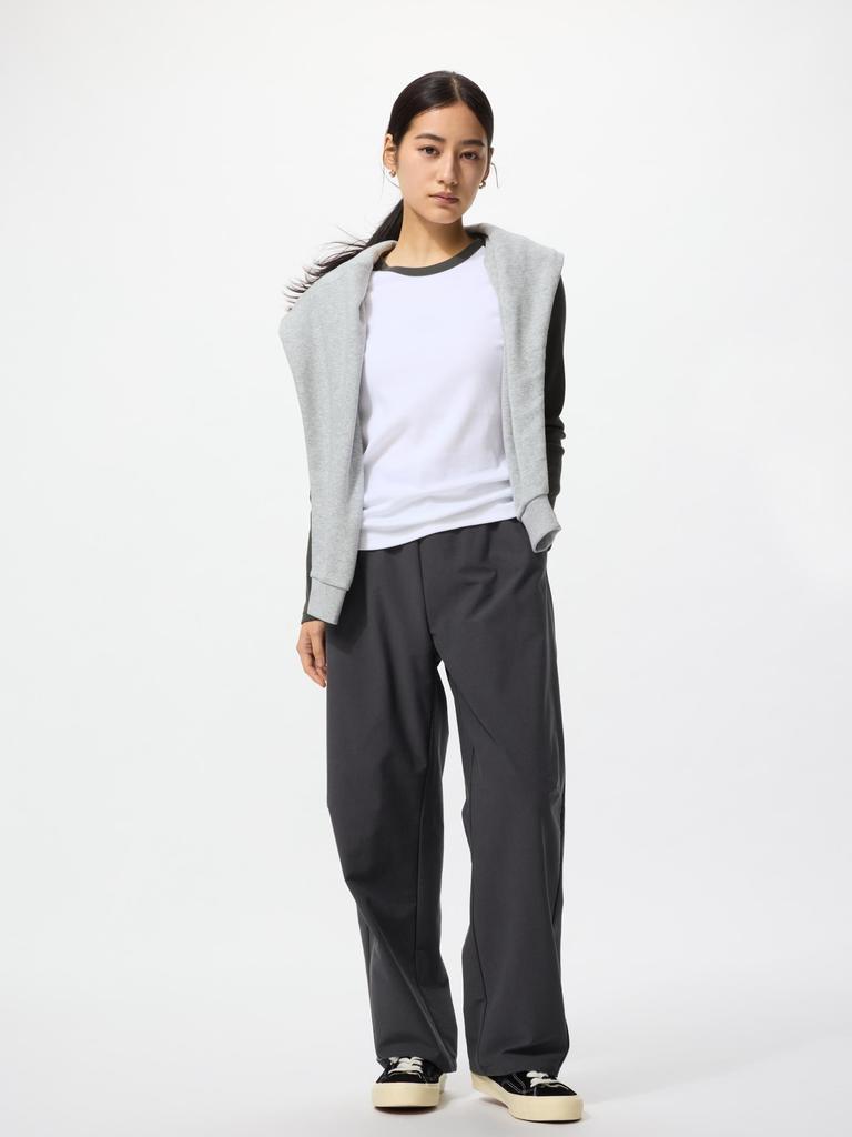 Uniqlo Jersey Curve Pants Short Length