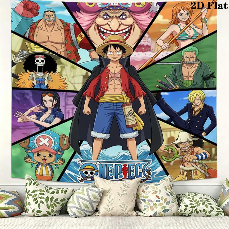 One Piece Wall Tapestry Aesthetic Wall Hanging Printed Fabric Blanket Decorative Tapestries For Bedroom Living Room Home Decor