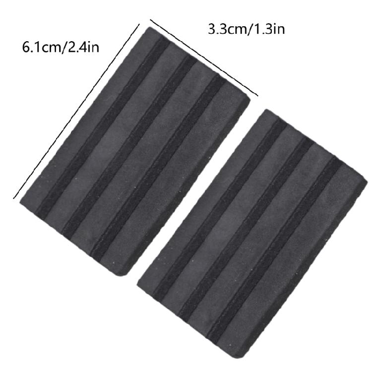 2Pcs Bass Drum Hoop Guard Pads Rubber Hoop Protector Insert Kick Drum Pedal Pad Nonslip Rubber Pad Drum Pedal Guards