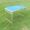 Outdoor Portable Folding Table and Chair Set - Stable Square Tube Design, 120cm Rectangular Surface