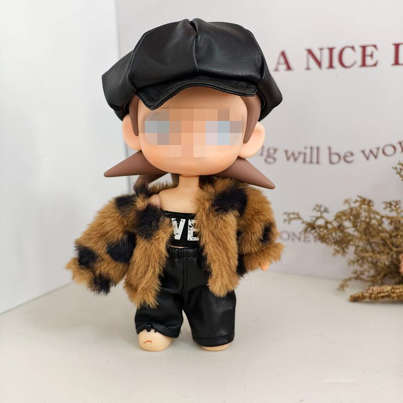 [Cloth Only] 20cm Bjd Doll Clothes Handmade Fashionable and Eye-catching Streetwear Trend