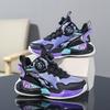 Children's Basketball Shoes 2025 Spring and Autumn Leather Waterproof Wear-resistant Explosive Basketball Shoes Middle-aged and Older Children's and P