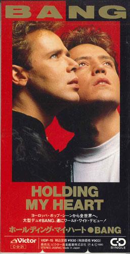 

CD BANG - Holding My Heart VIDP15PROMO Victor 1990 Japan Pop Used