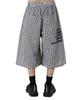 OHY Check Wide Shorts - Black