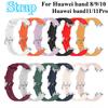 Pro Huawei Band 11/11pro Měkký silikonový řemínek Pro Huawei Band 8/9/10 Sportovní řemínek