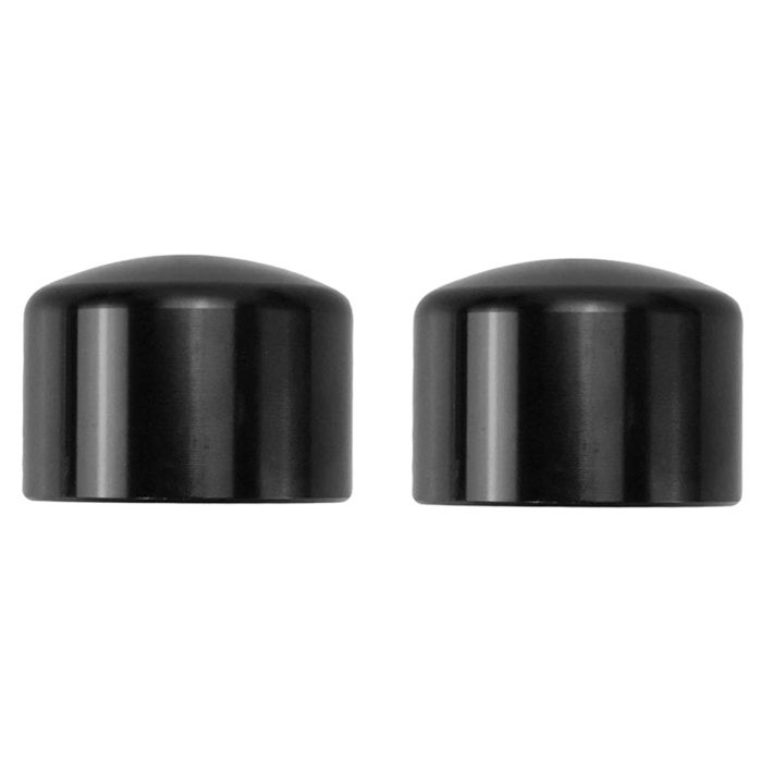 Cache axe / cache écrou d'axe pour Harley Davidson AD1 avant noir