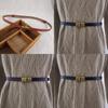 Leather Waist Belt For Women Summer Fashion Slim Genuine Leather With Gold Buckle For Dress And Casual Wear