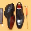 Bright Leather Shoes Men'S Business Formal Men'S Shoes First Layer Cowhide Inner Pointed Casual Shoes