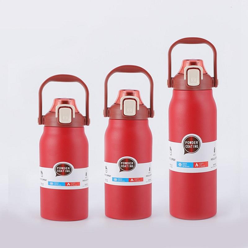 Stainless Steel Thermo Bottle Large Capacity Thermal Water Bottle Portable Vacuum Mug Thermos Insulated Cup Tumbler Flask Gym