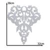 Gold And Silver Embroidery Ancient Costume Pattern Cloth Sticker Dress Costume Decoration Ethnic Embroidery Sheet Hot Stamping Diy Handmade Accessorie