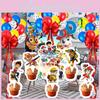 Fournitures de fête en papier Pat' Patrouille vibrantes pour les célébrations d'anniversaire d'enfants