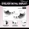 Clear Band Cat Eye False Eyelashes Natural Long 3D Faux Mink Lash  Eye Makeup Tools