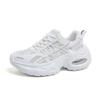 Women'S  Spring New Breathable Hollow Mesh Platform Sneakers Thick-Soled Heightening Slim All-Match Casual Sports Shoes