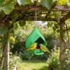 Vogelfutterhaus 3D-gedruckt mit großer Fruchtaufbewahrung wetterfest für Garten Balkone