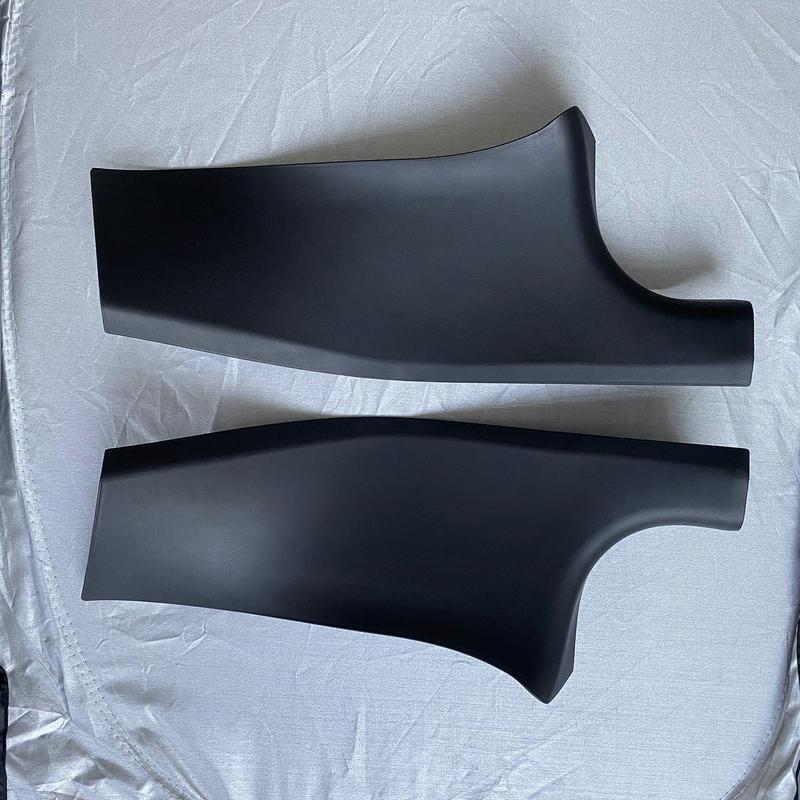 Car Door Sill Guards For Tesla Model Y ABS Car Door Entry Guards Scratch Cover Protector ABS Sill Scuff Cover Panel Black